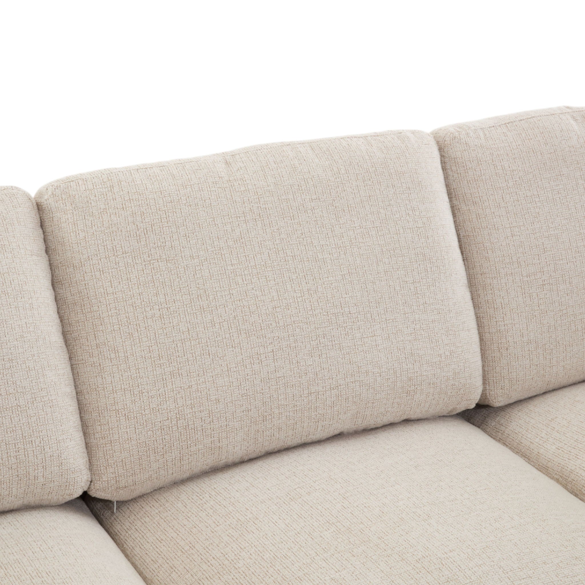 Sectional Sofa Modular U-Shaped With Ottoman & USB Ports