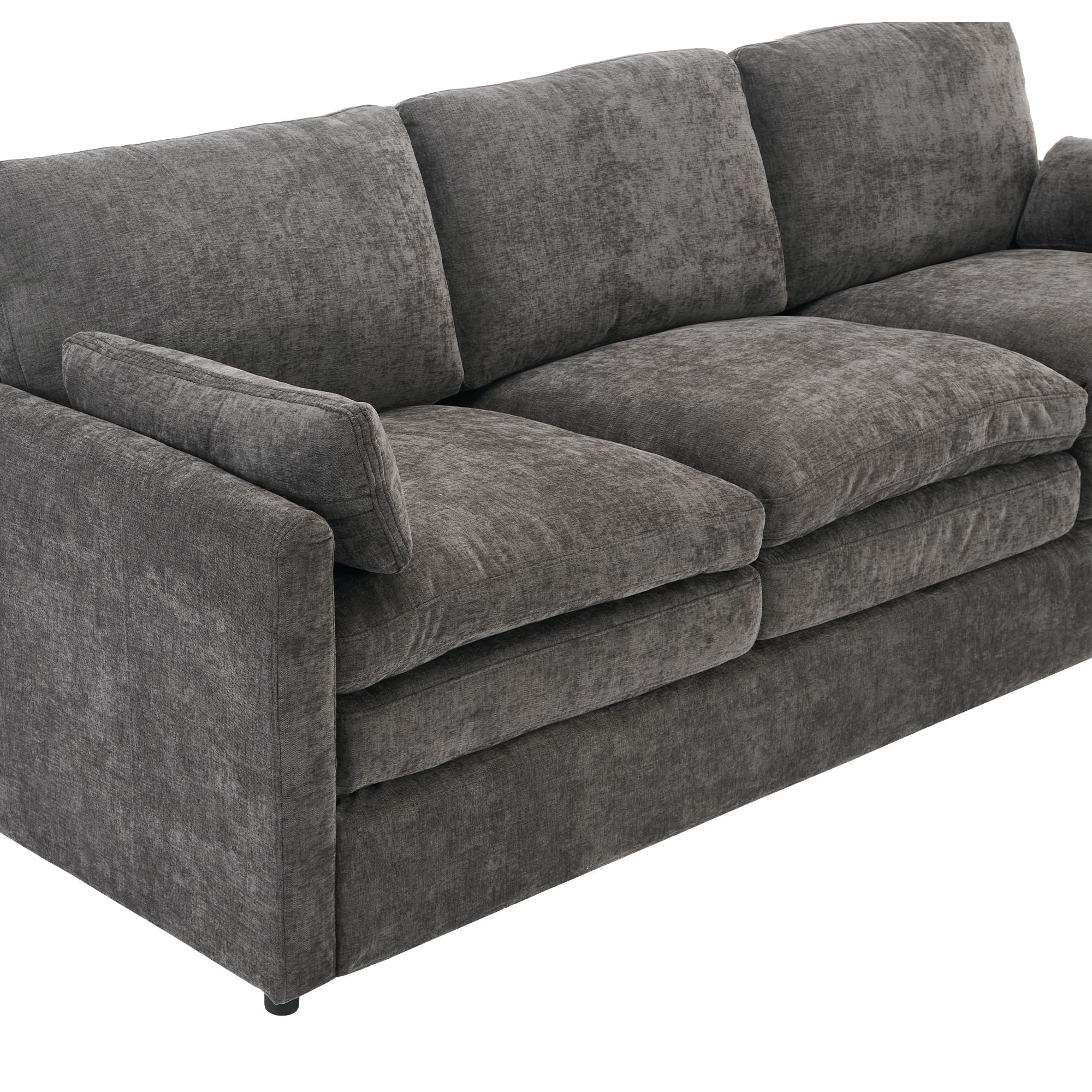 Cloud Sofa Set Couch For Living Room - Gray