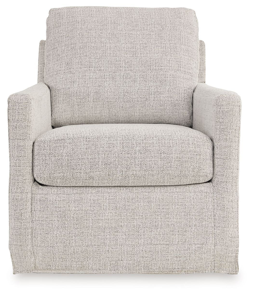 Signature Design by Ashley® Nenana Next-gen Nuvella - Swivel Glider Accent Chair | Meri Furniture