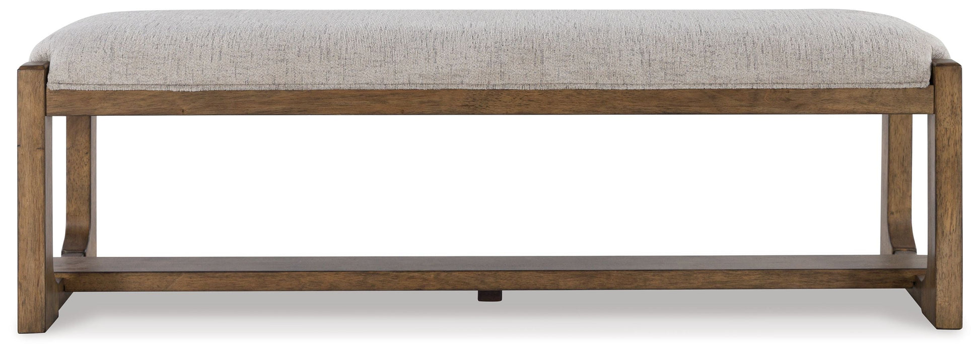 Signature Design by Ashley® Cabalynn - Oatmeal / Light Brown - Large Uph Dining Room Bench | Meri Furniture