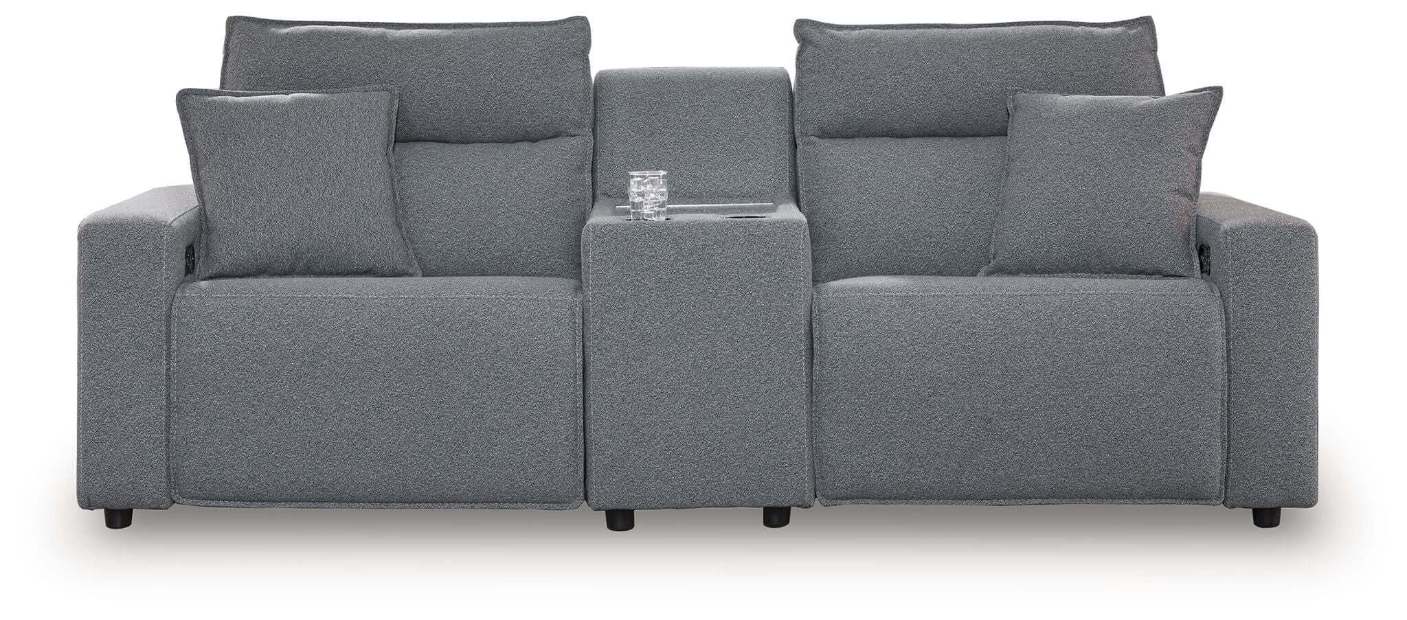 ModMax II - Salt And Pepper - Reclining Sectional