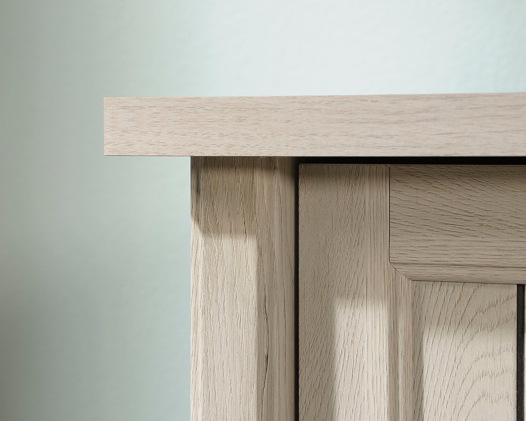 Costa Computer Desk Chalked Chestnut