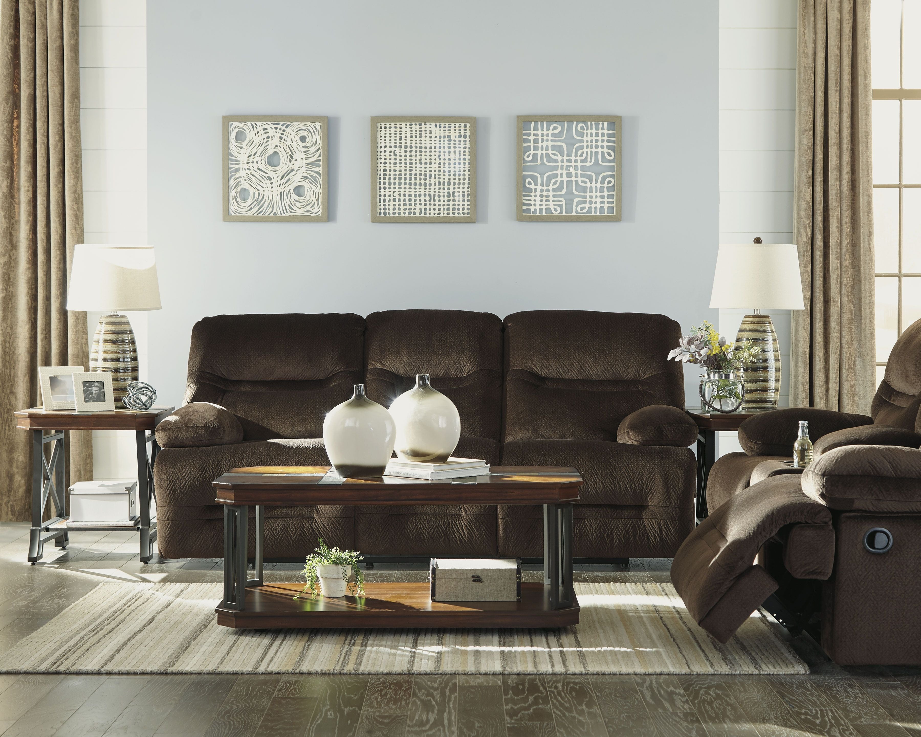 Signature Design by Ashley® Odella - Cream / Taupe - Wall Decor Set (Set of 3) | Meri Furniture