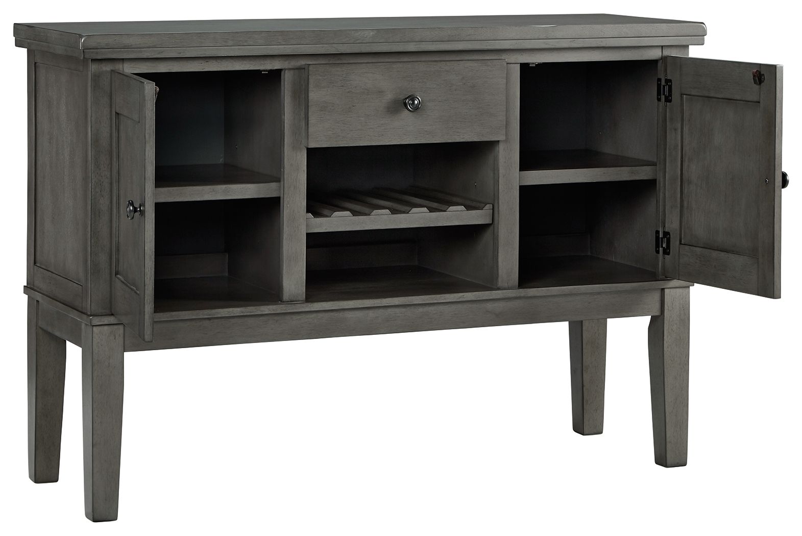 Ashley Furniture Hallanden - Gray - Dining Room Server | Meri Furniture