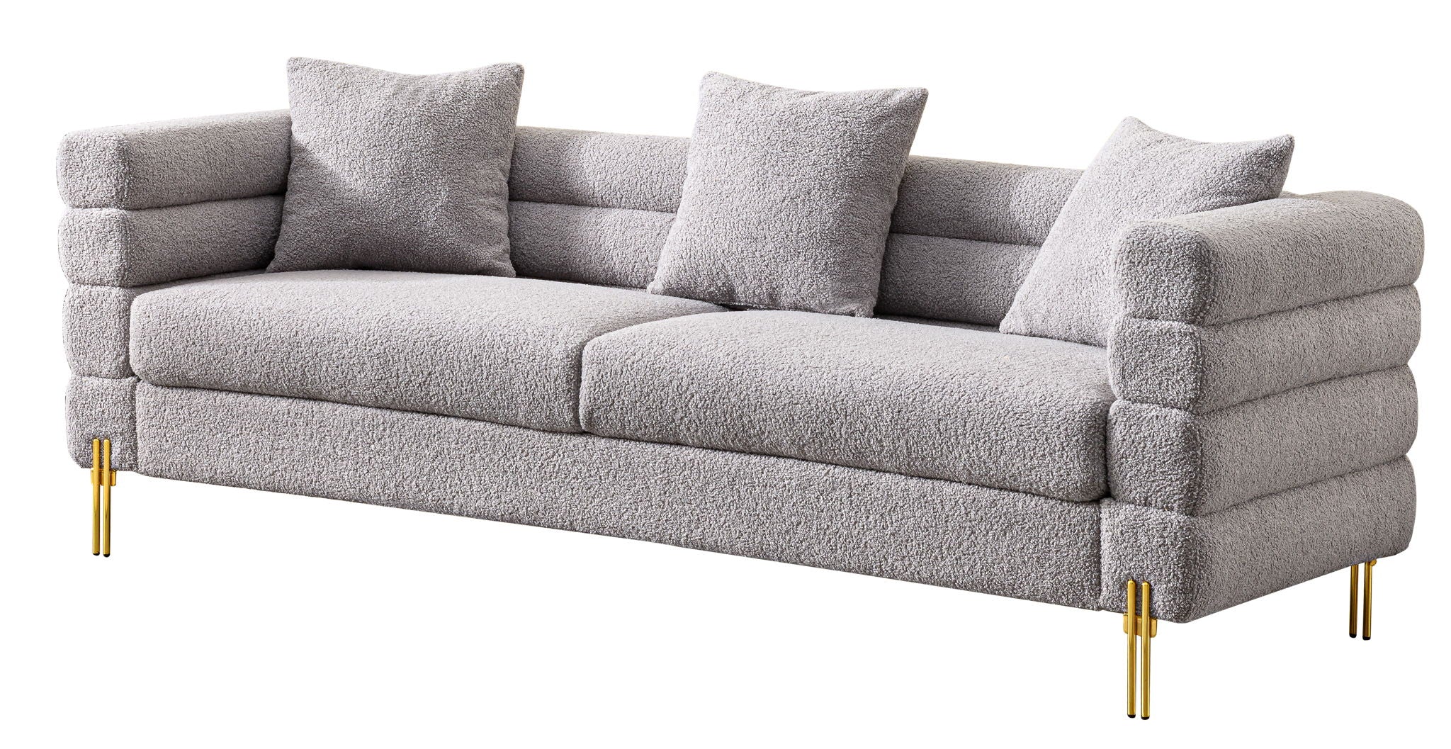 Modern Luxurious And Comfortable Upholstered Sofa