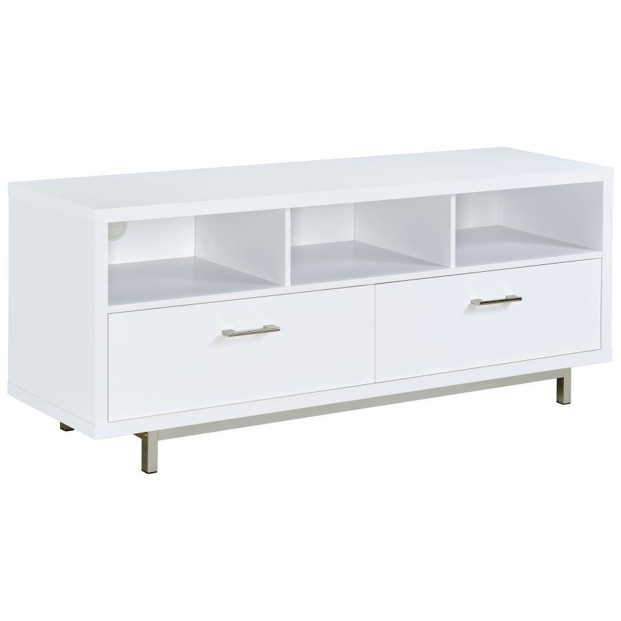 Coaster Fine Furniture Casey - 2-Drawer Engineered Wood 60" TV Stand | Meri Furniture