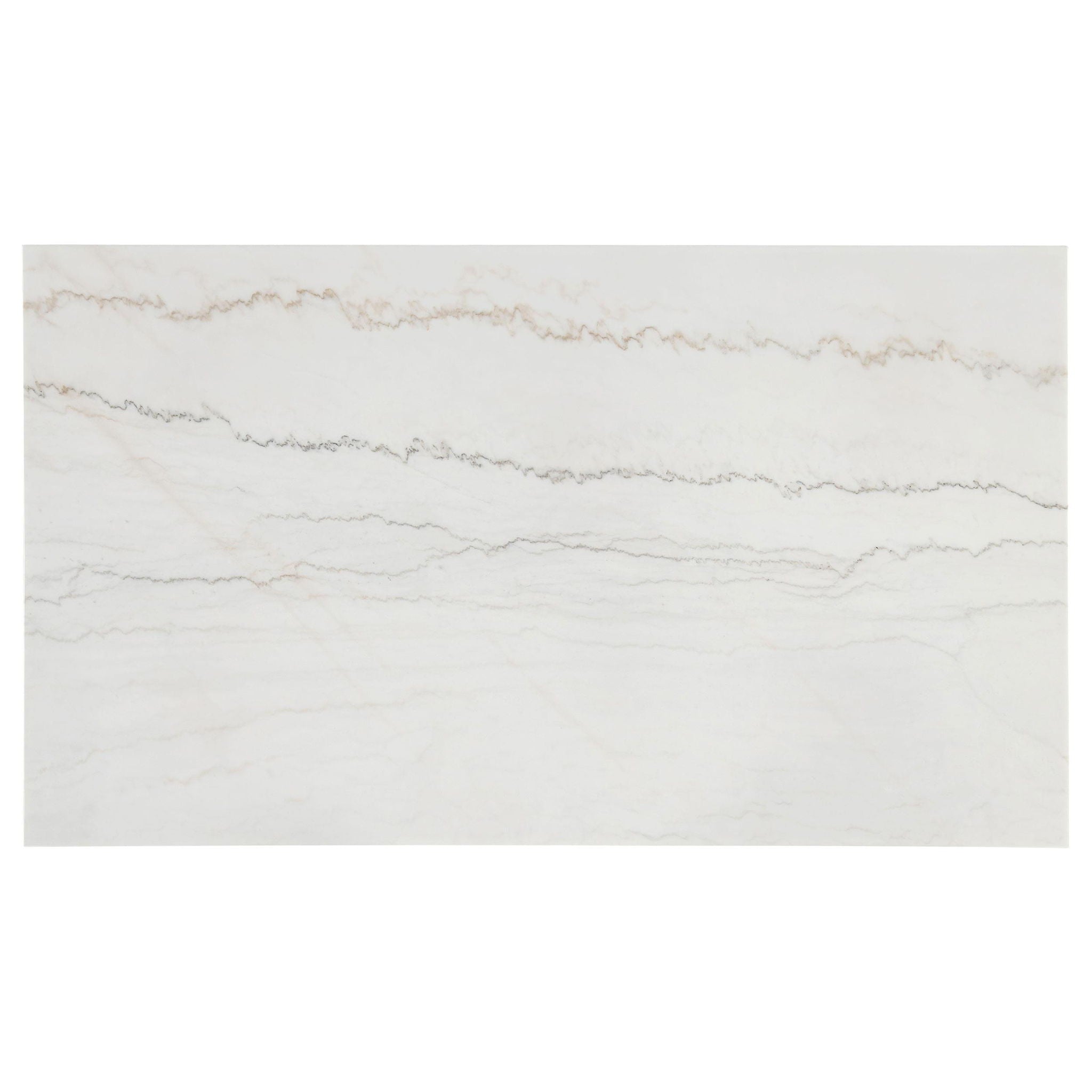 Averill 72-inch Rectangular White Marble Top Dining Table Coffee Bean