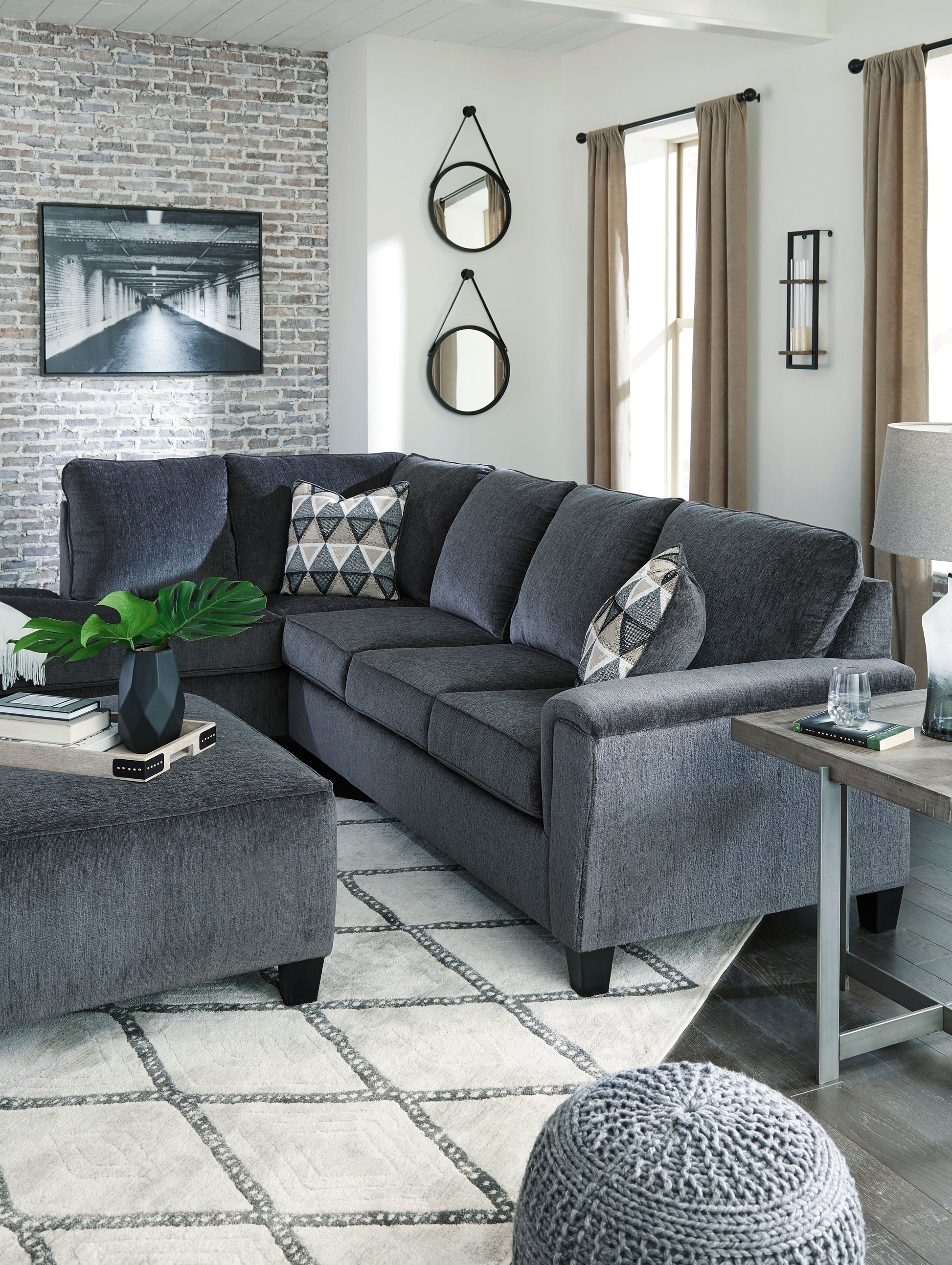 Millennium® by Ashley Abinger - Sectional | Meri Furniture