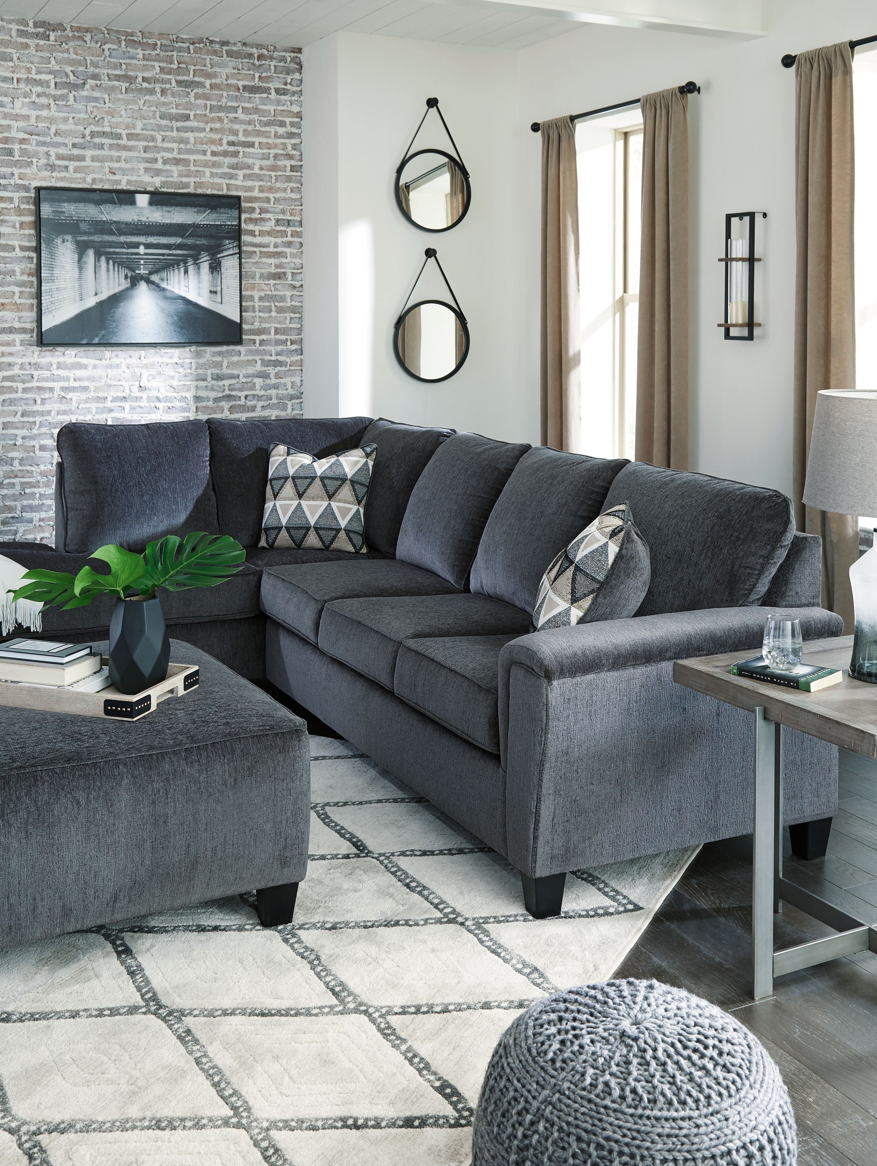 Millennium® by Ashley Abinger - Sectional | Meri Furniture