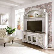 Liberty Furniture Magnolia Manor - Entertainment Center - White | Meri Furniture