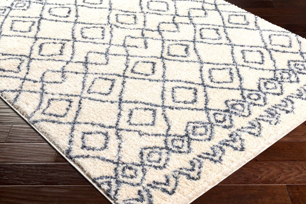 Puffy Shag Machine Woven Rug