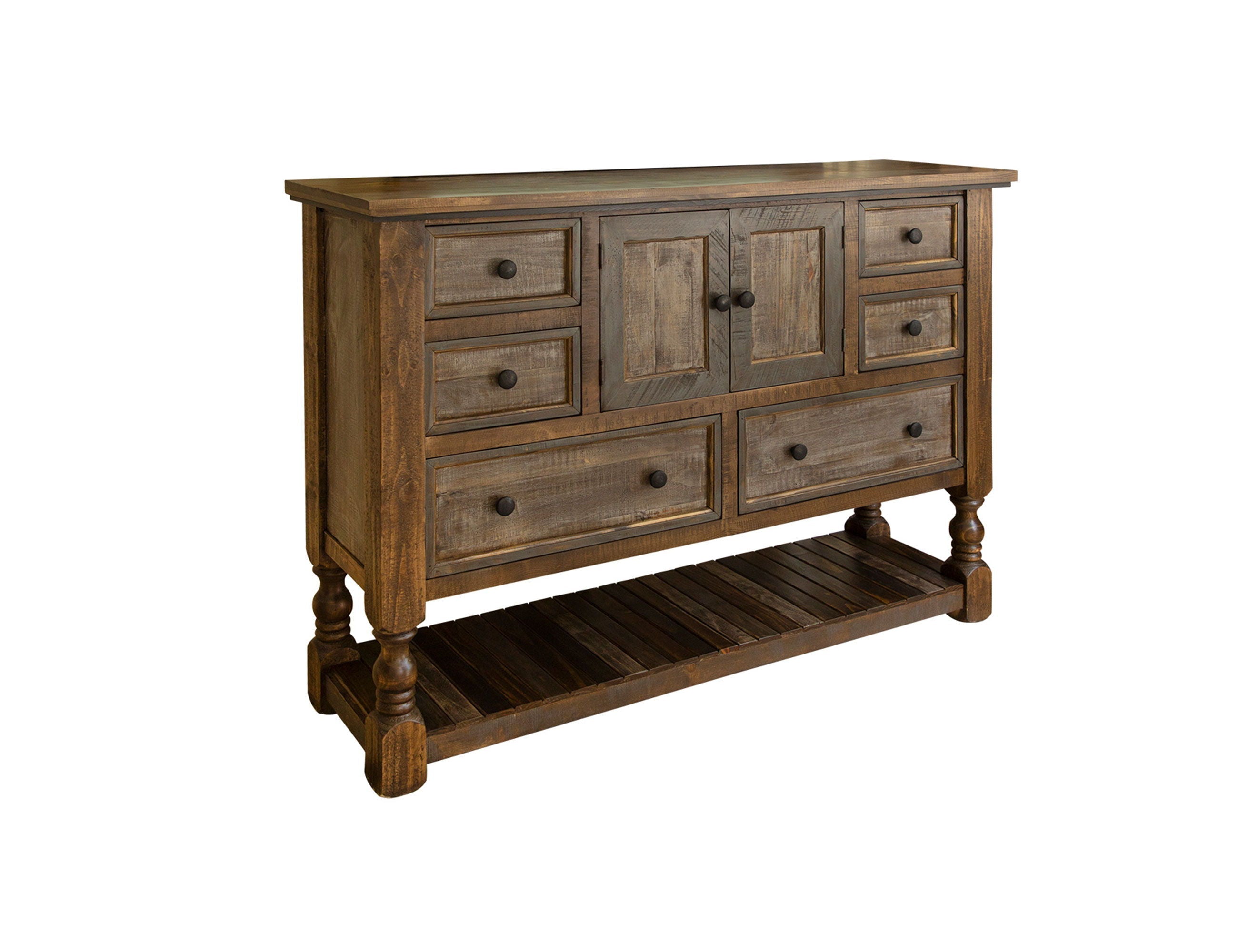 International Furniture Direct Stone - Dresser | Meri Furniture