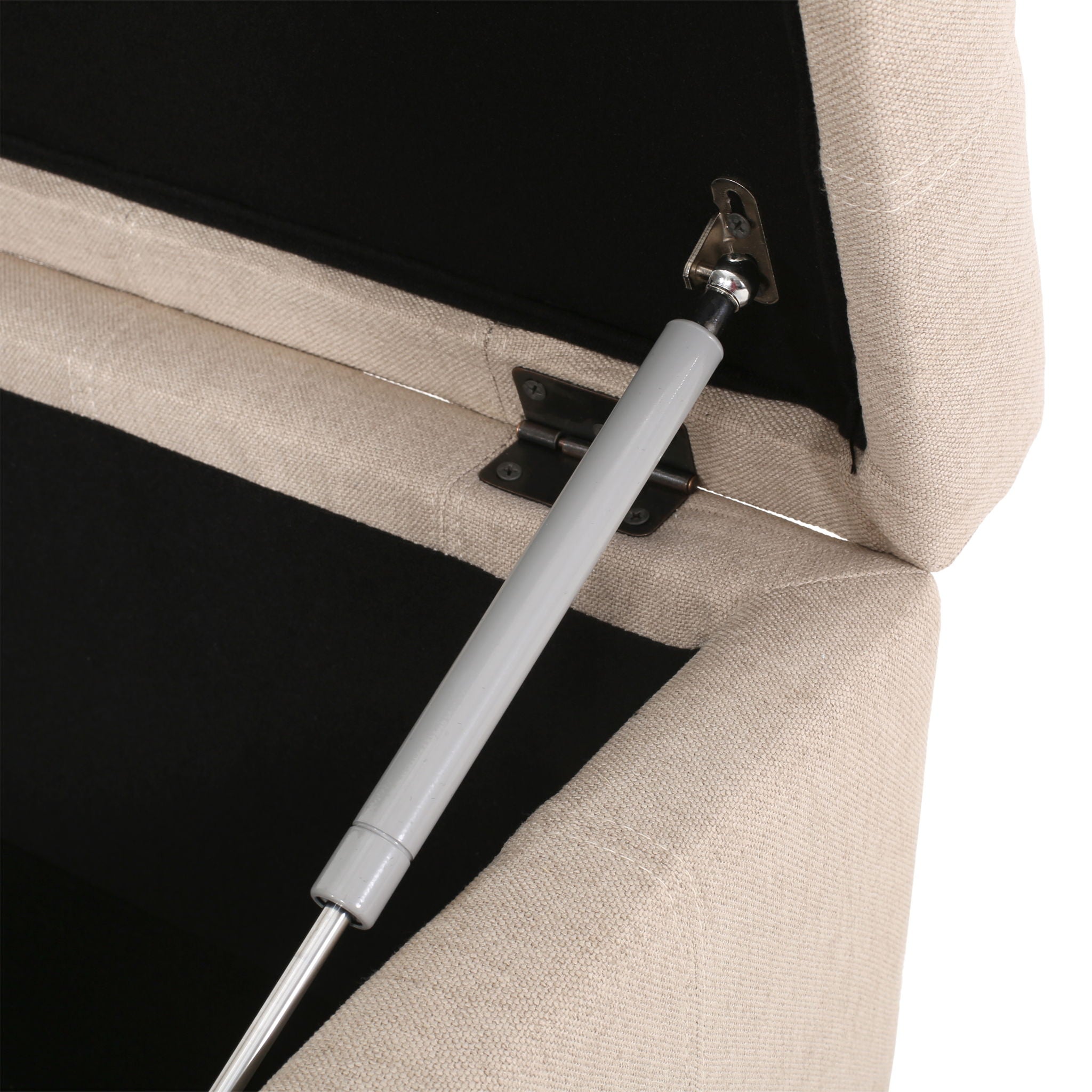 Isabella - Contemporary Ottoman With Storage