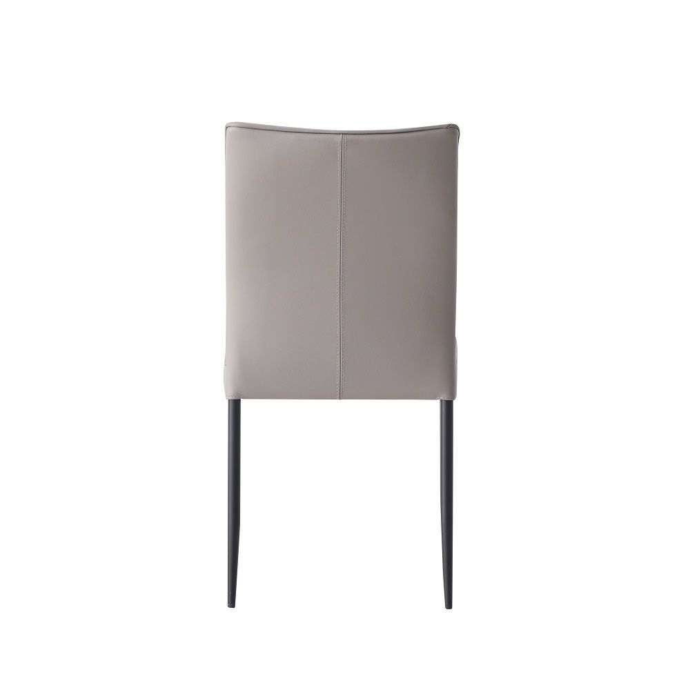 ACME Rashard - Side Chair (Set of 2) - Smoky & Black | Meri Furniture