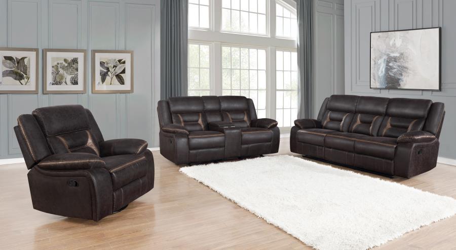 Coaster Fine Furniture Greer - Upholstered Reclining Sofa Set | Meri Furniture