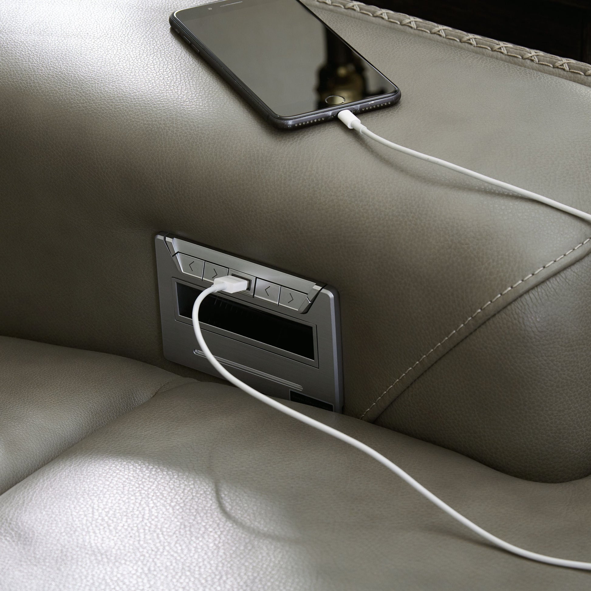 Signature Design by Ashley® Correze - Power Reclining Sectional | Meri Furniture