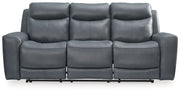 Signature Design by Ashley® Mindanao - Pwr Rec Sofa With Adj Headrest | Meri Furniture