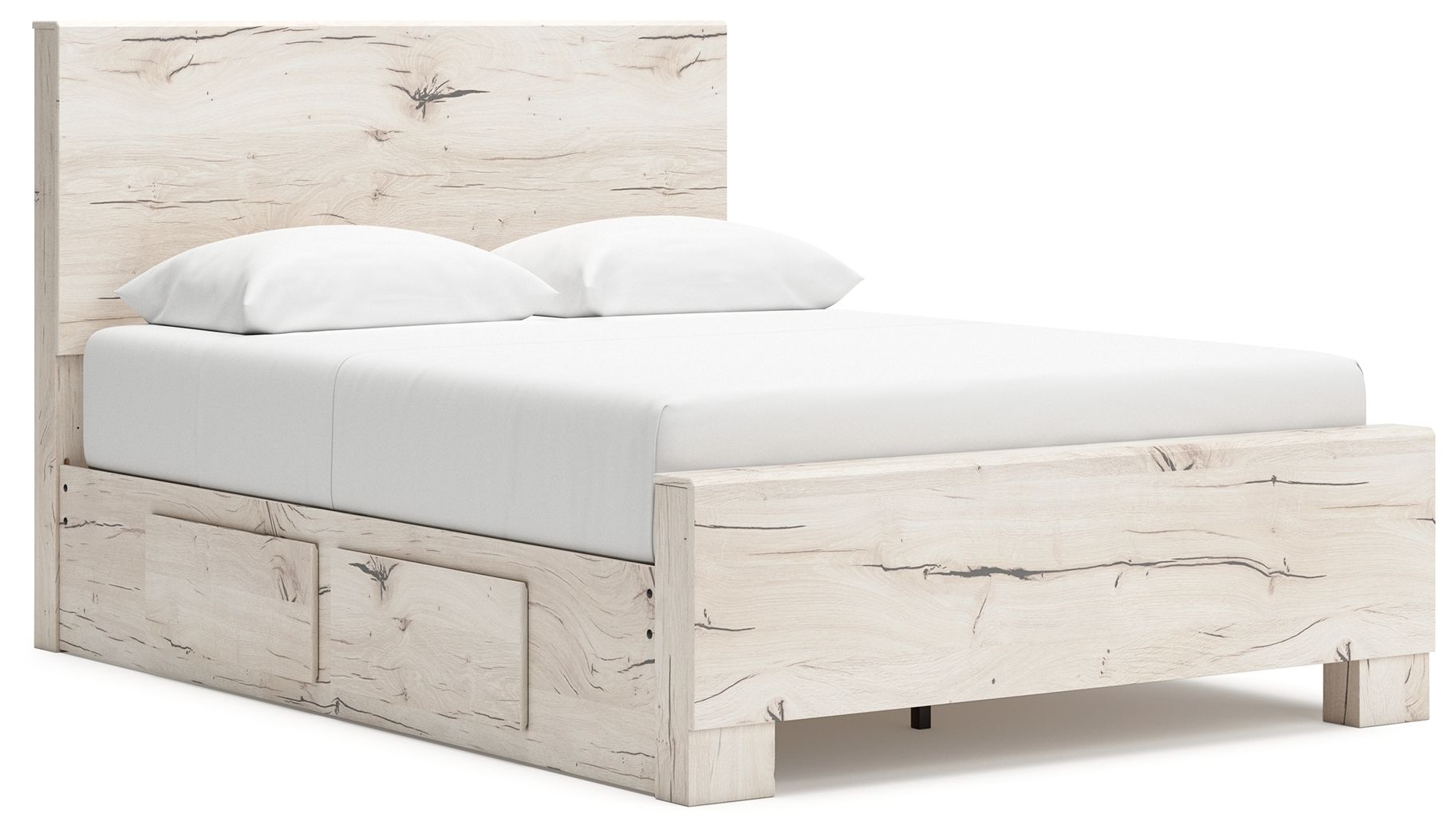 Signature Design by Ashley® Lawroy - Panel Bed With Storage | Meri Furniture