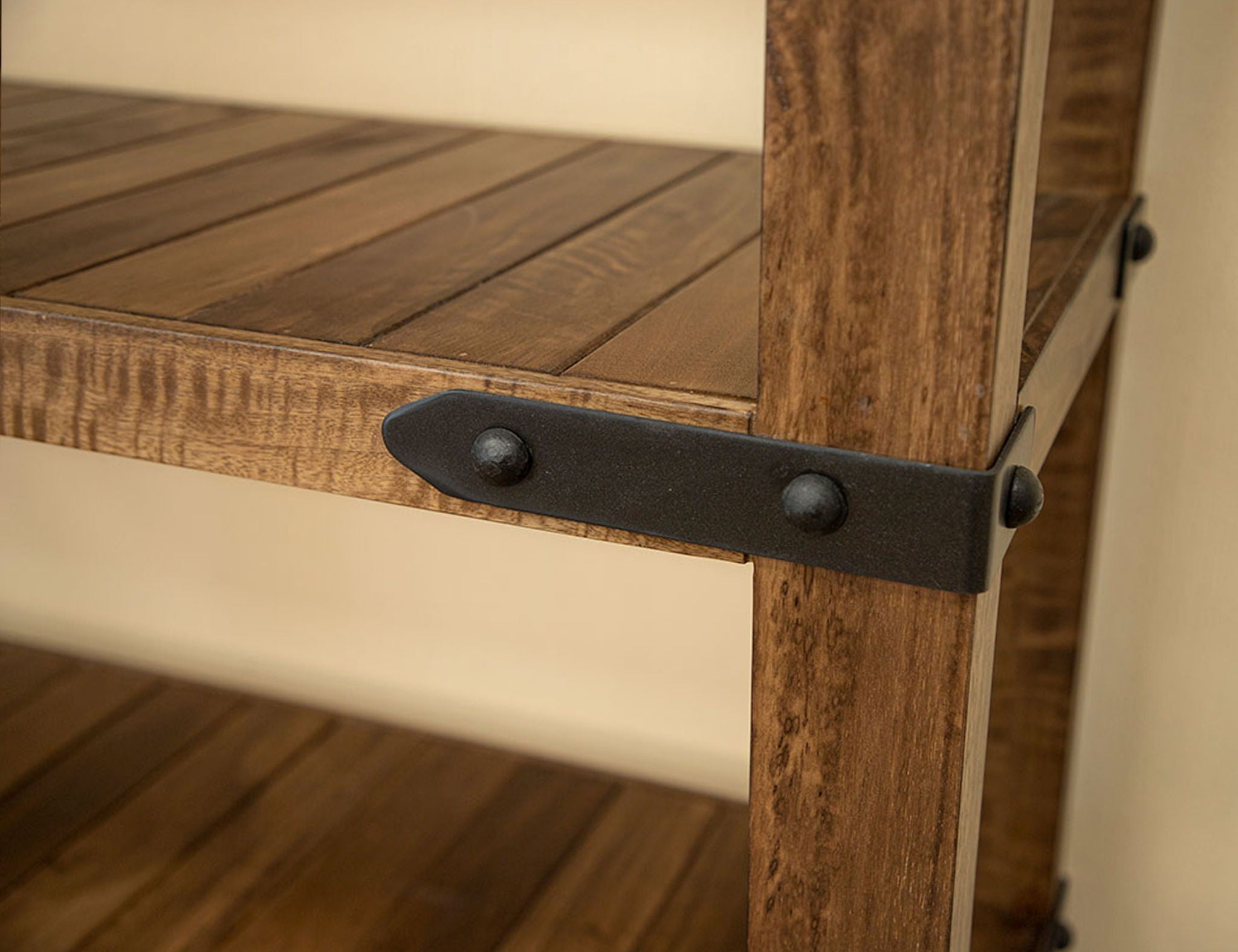 Parota - Bookcase - Cinnamon Brown