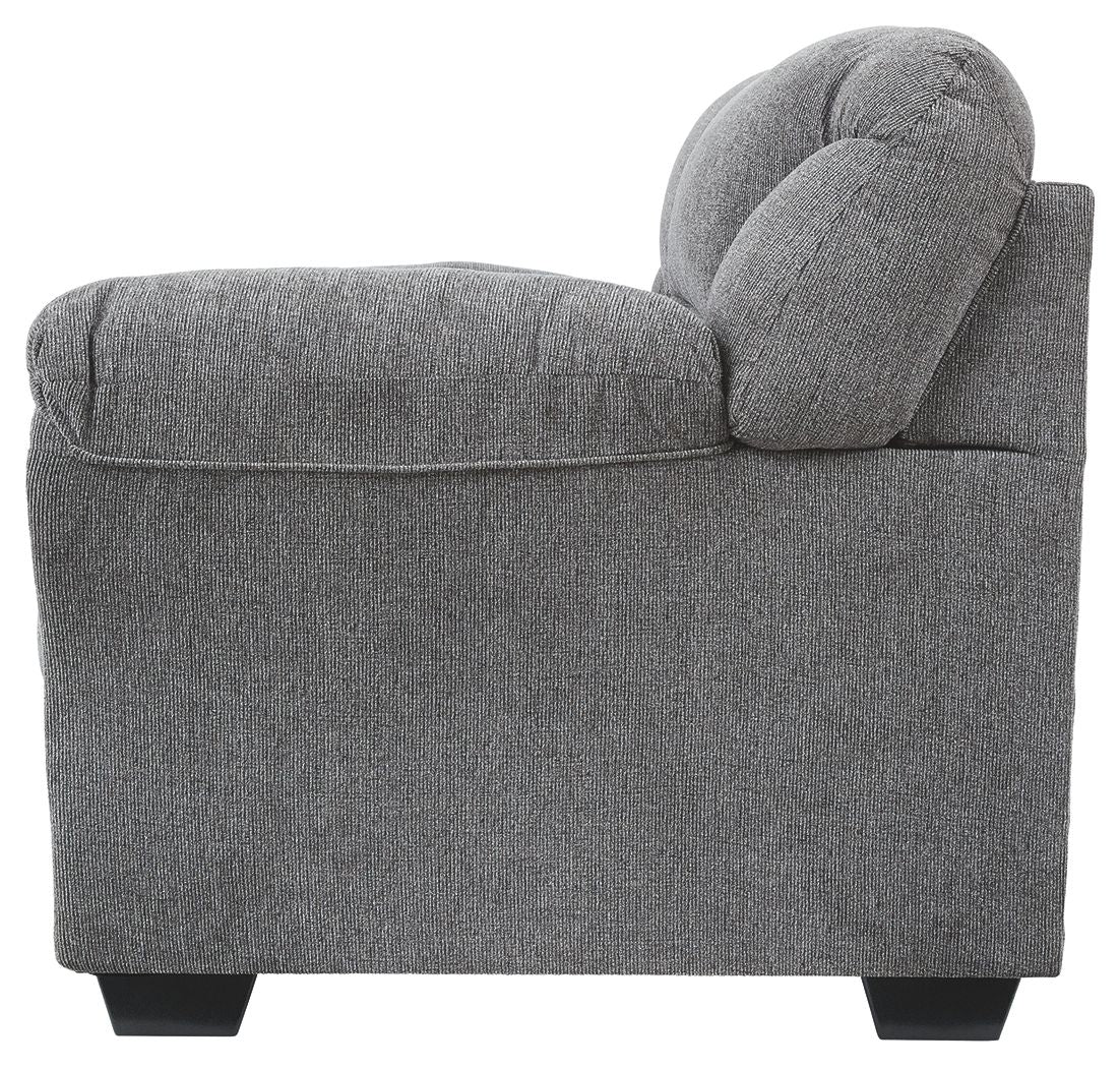 Allmaxx - Loveseat - Pewter