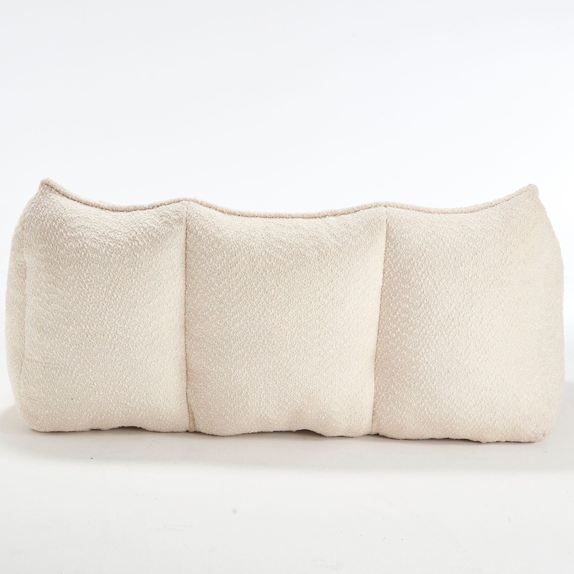 Comfortable Dual Beanbag Chair With High Resilience Foam Core For 2 People