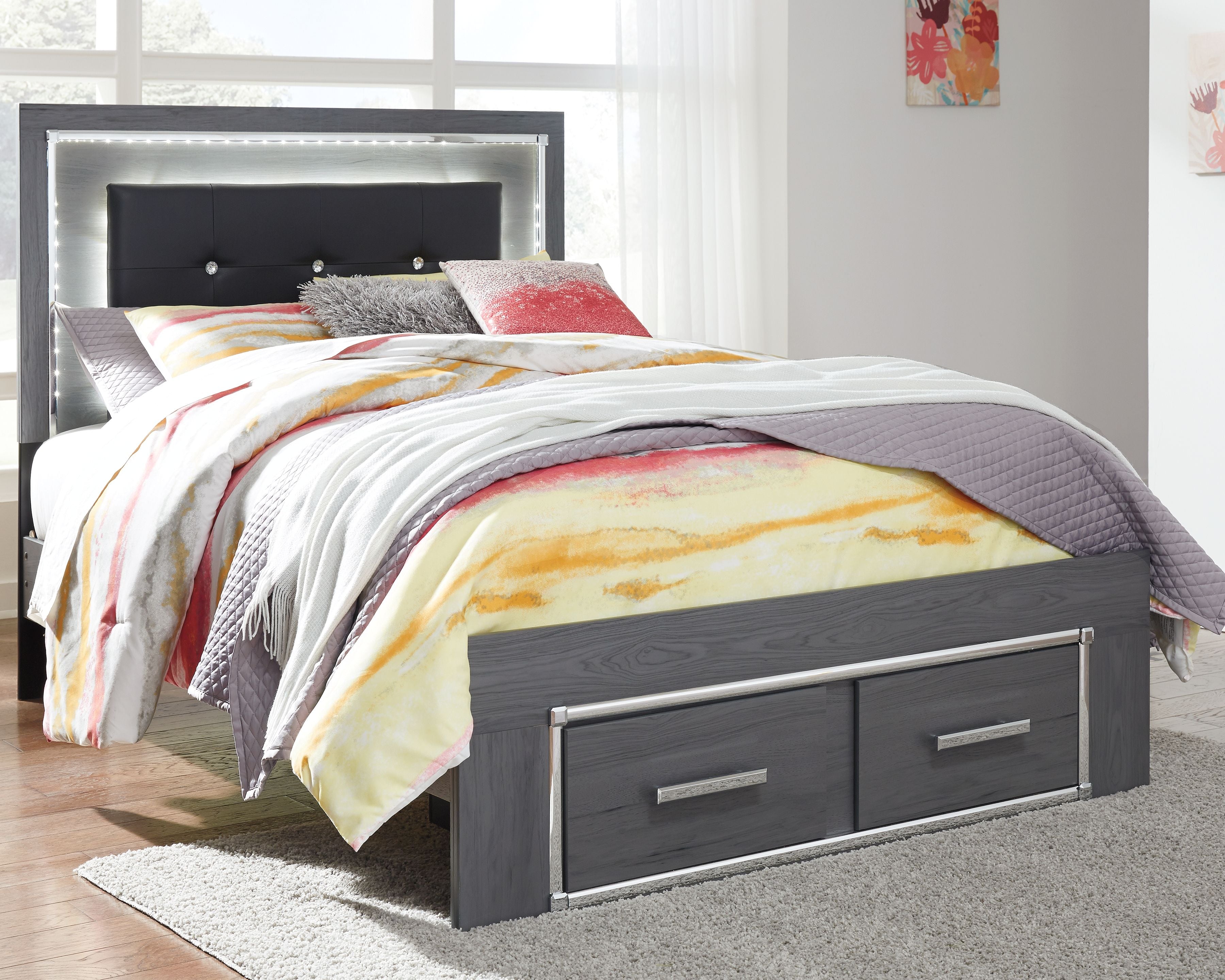 Signature Design by Ashley® Lodanna - Panel Bed | Meri Furniture