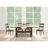 ACME Nabirye - Dining Table - Dark Oak | Meri Furniture