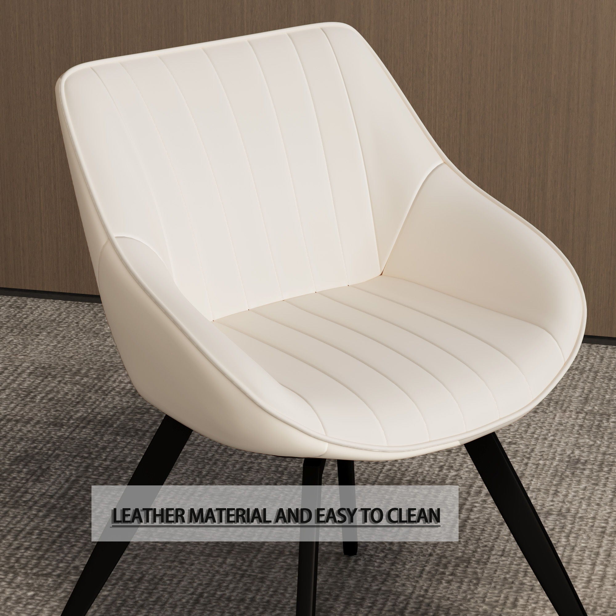 Medieval - Table And Dining Chair Set For Home Kitchen - White / Wood