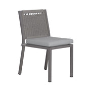 Liberty Furniture Plantation Key - Outdoor Panel Back Side Chair - Granite | Meri Furniture