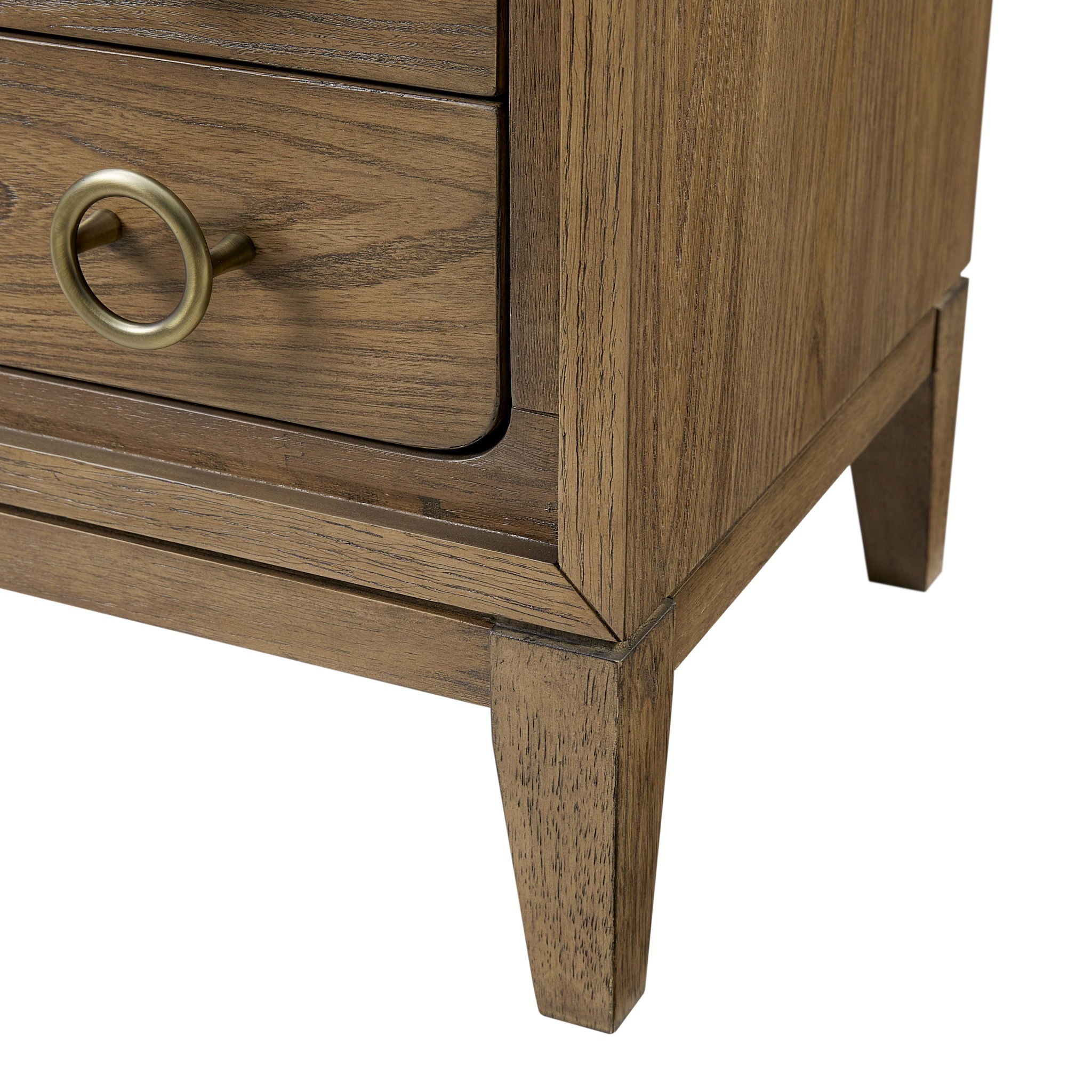 3 Drawer Nightstand With USB - Latte