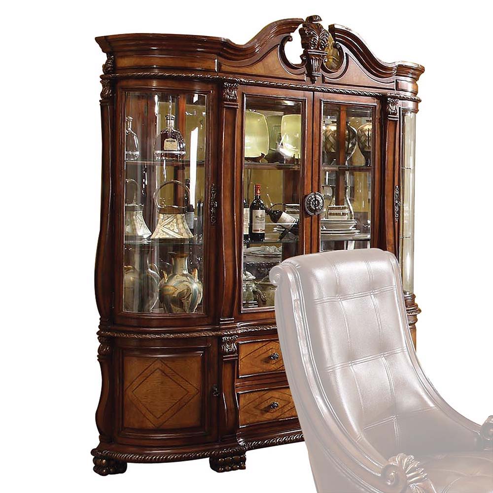 ACME Winfred - Hutch & Buffet - Cherry | Meri Furniture