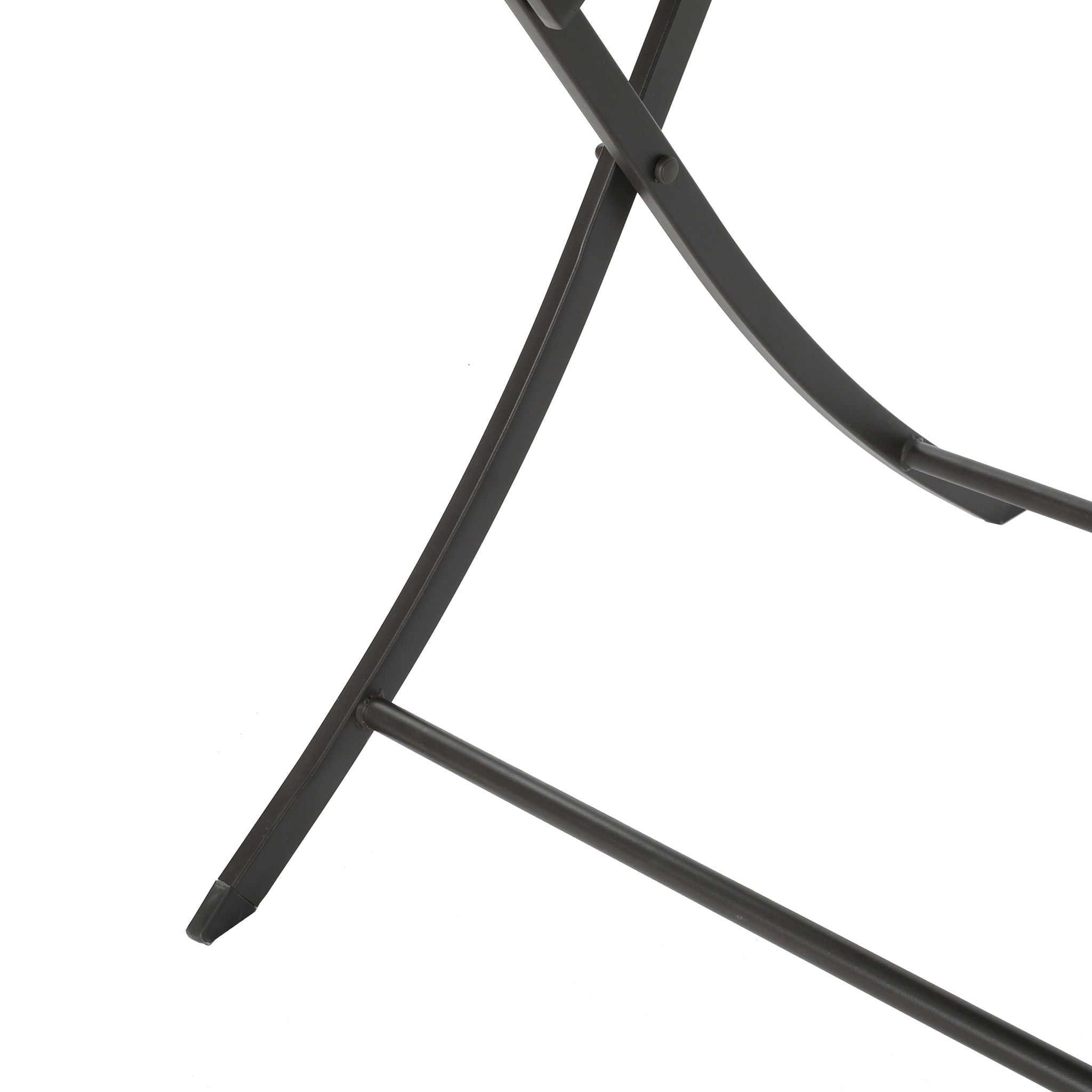 Saffron - Outdoor Rectangle Folding Dining Table - Brown Multi