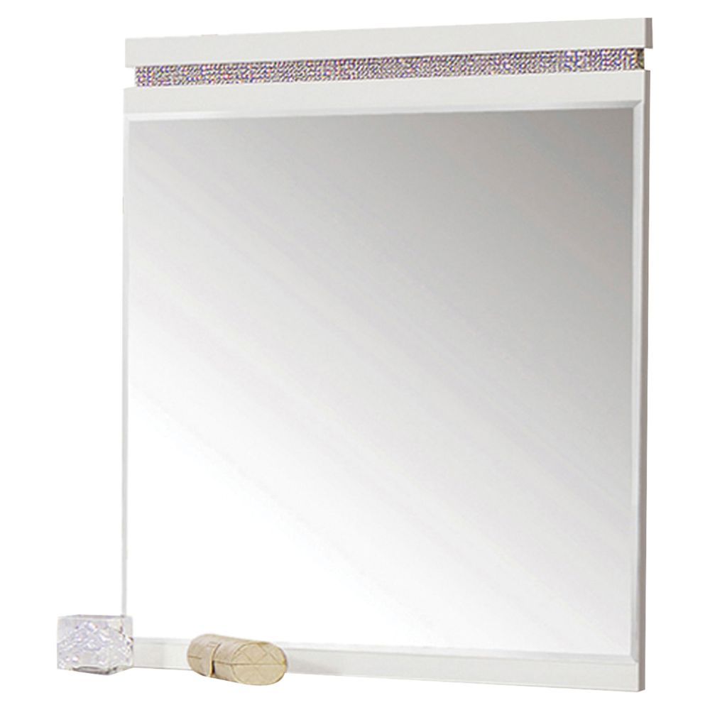 ACME Valentina - Mirror - White High Gloss | Meri Furniture