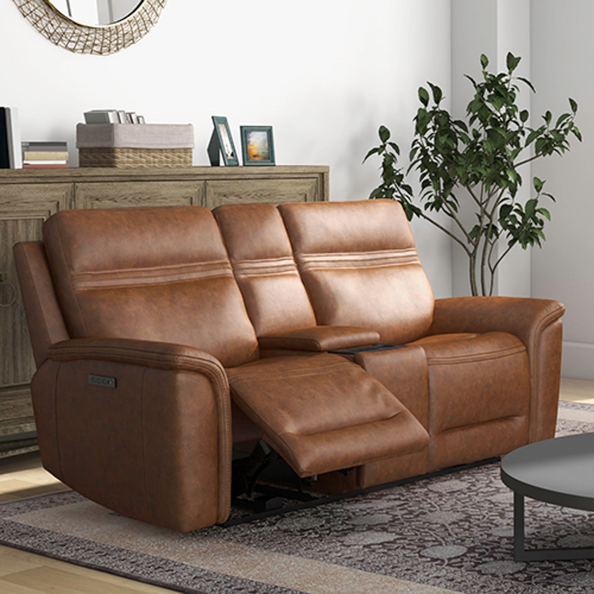Liberty Furniture Cooper - Loveseat With Console P3 & Zg | Meri Furniture