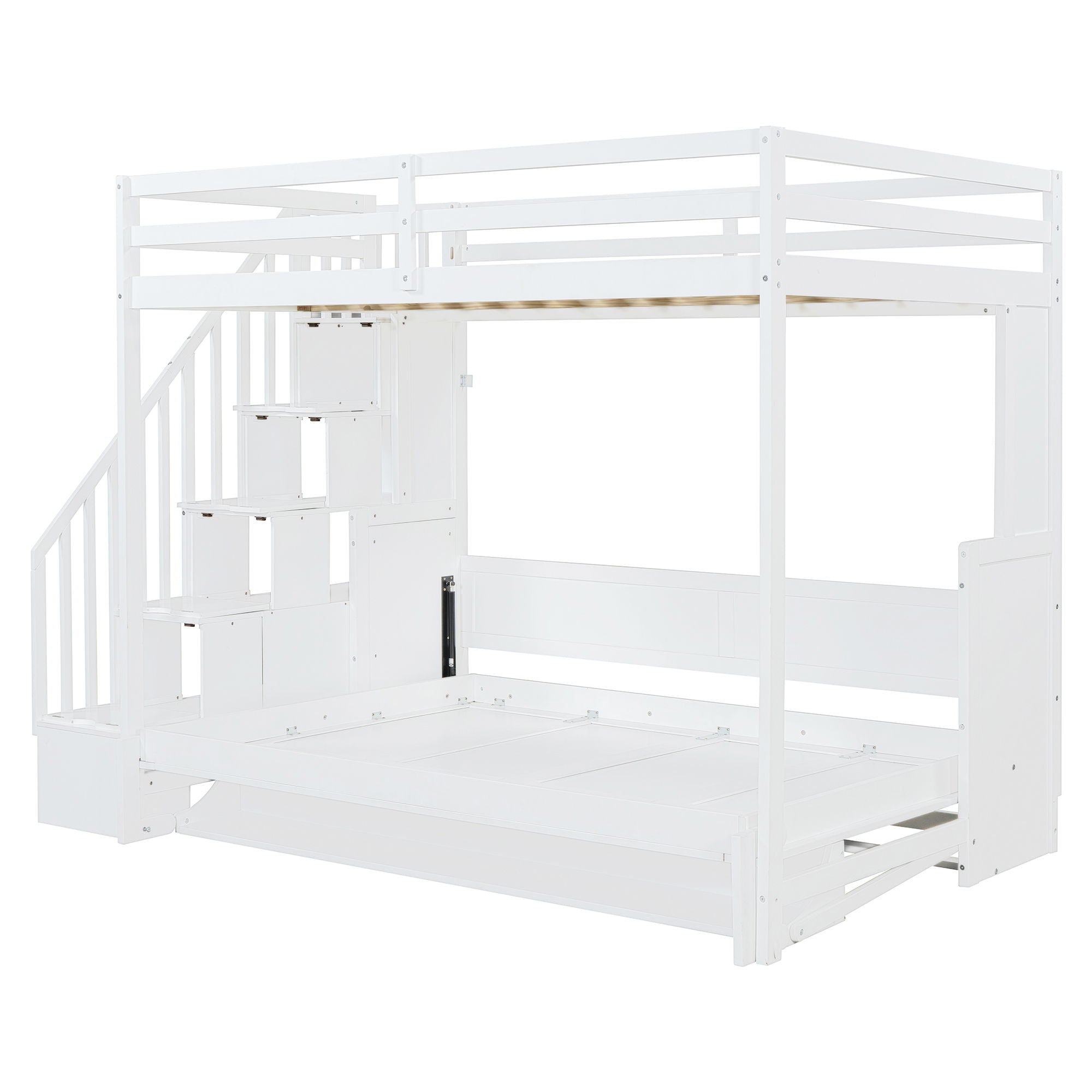 Murphy Bed With Smart Hydraulic System And Desk Design