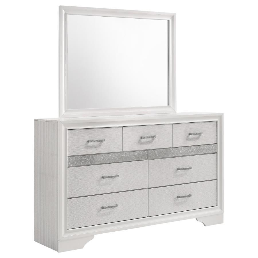 Coaster Fine Furniture Miranda - 7-drawer Dresser With Mirror | Meri Furniture
