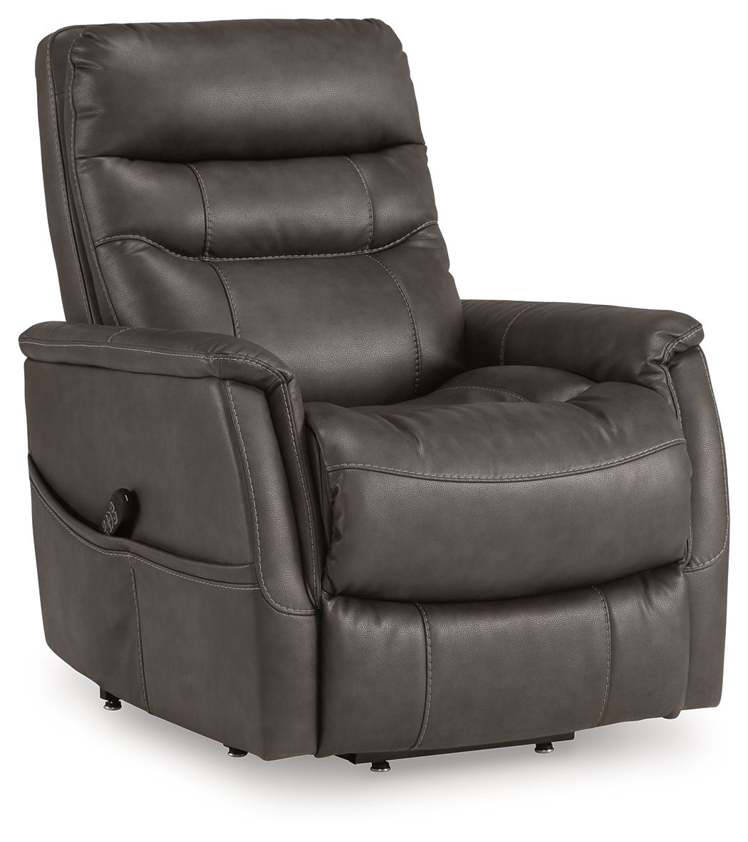 Signature Design by Ashley® Strawbill - Power Lift Recliner | Meri Furniture