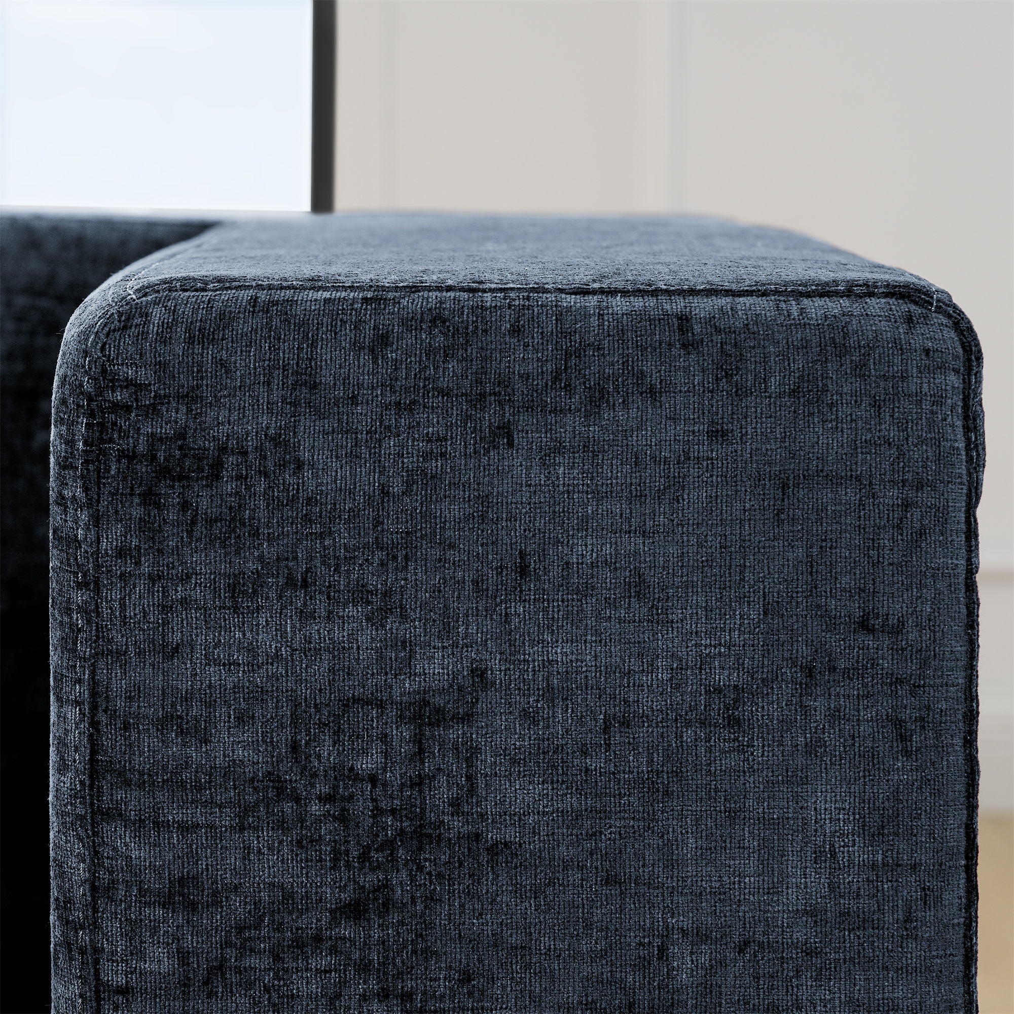 Modern Minimalist Cloud Sectional Couch With Comfy Chaise, U Shaped Modular Sofa