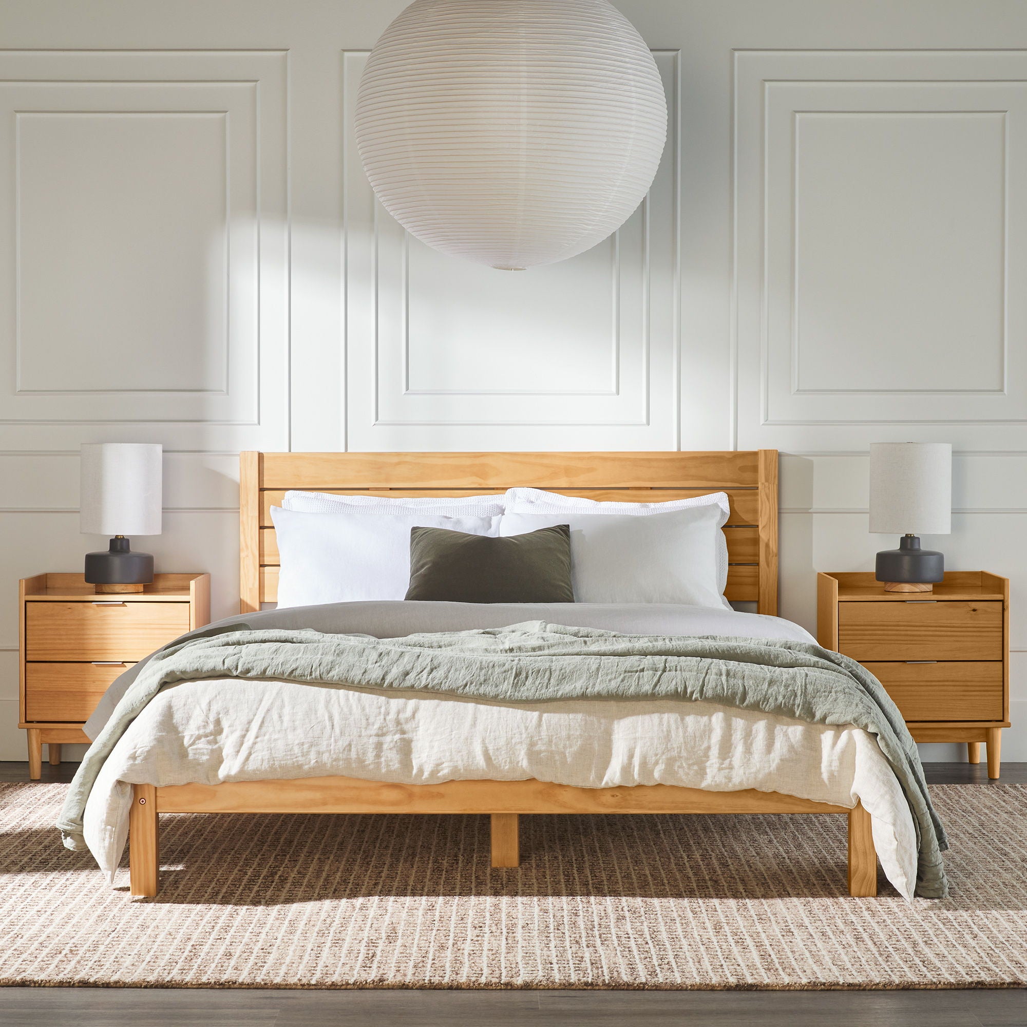 Modern Minimalist Boho Bedframe