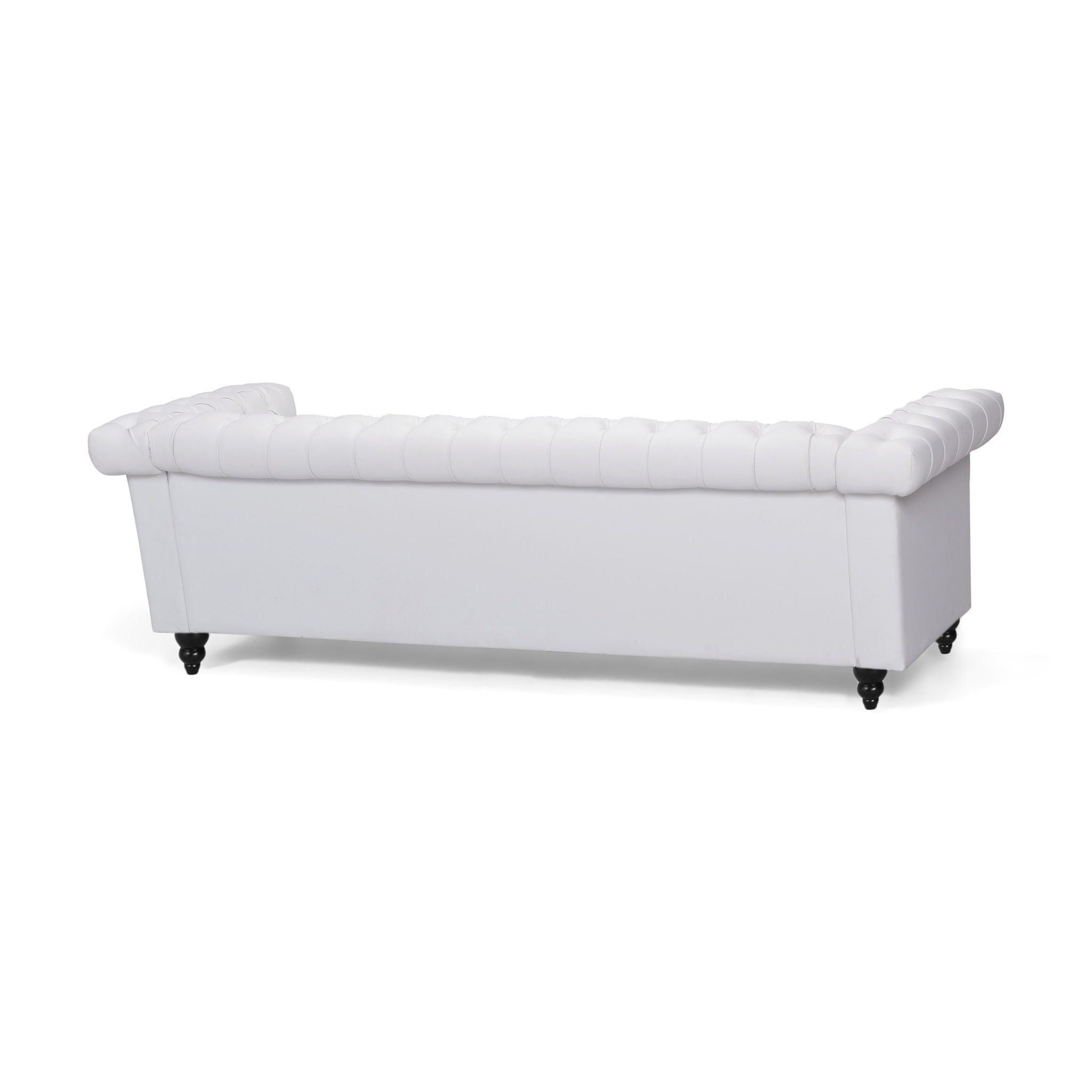 Chesterfield Style 3 Seater Sofa With Deep Button Tufting