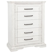 Mckinney - 5-Drawer Bedroom Chest Of Drawers - Vintage White