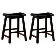 Coaster Fine Furniture Durant - Wood Backless Counter Stool (Set of 2) | Meri Furniture