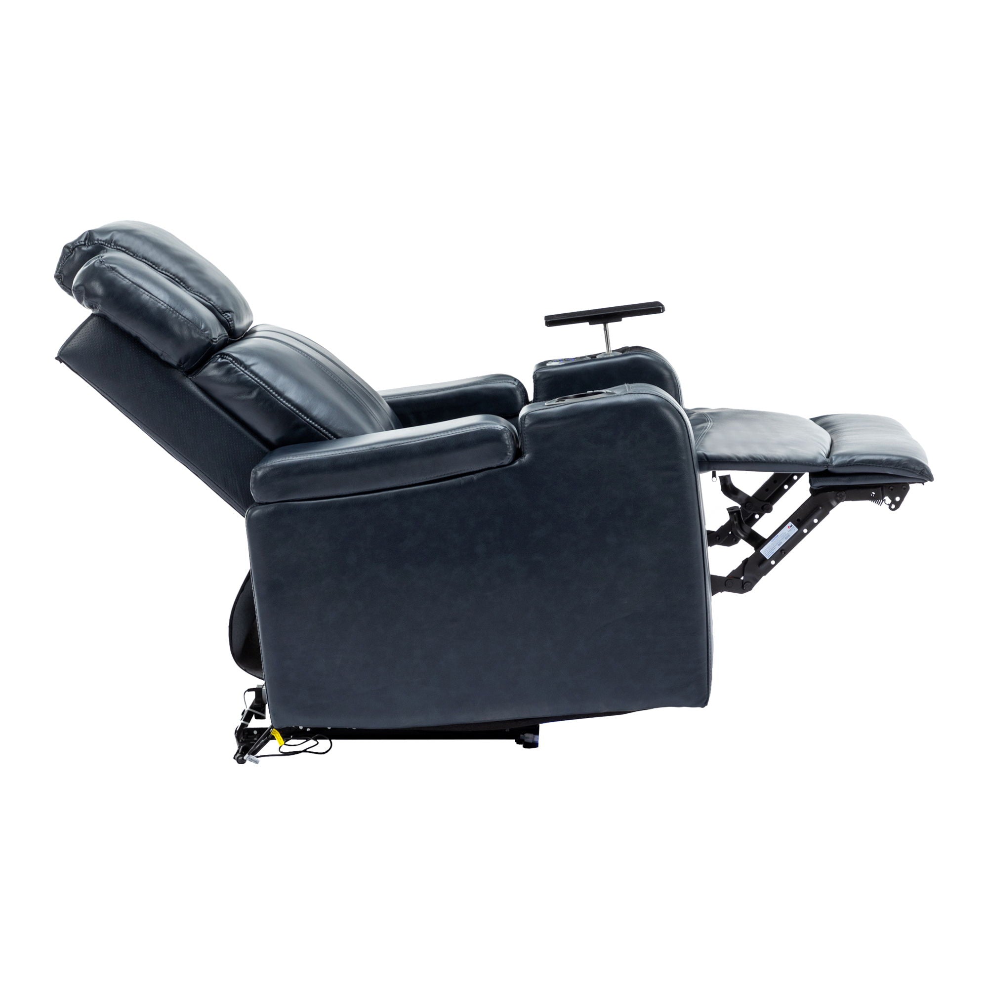Power Recliner Theater Chair With Cooling Cup Holder, Bluetooth Speaker, LED Lights, USB Ports