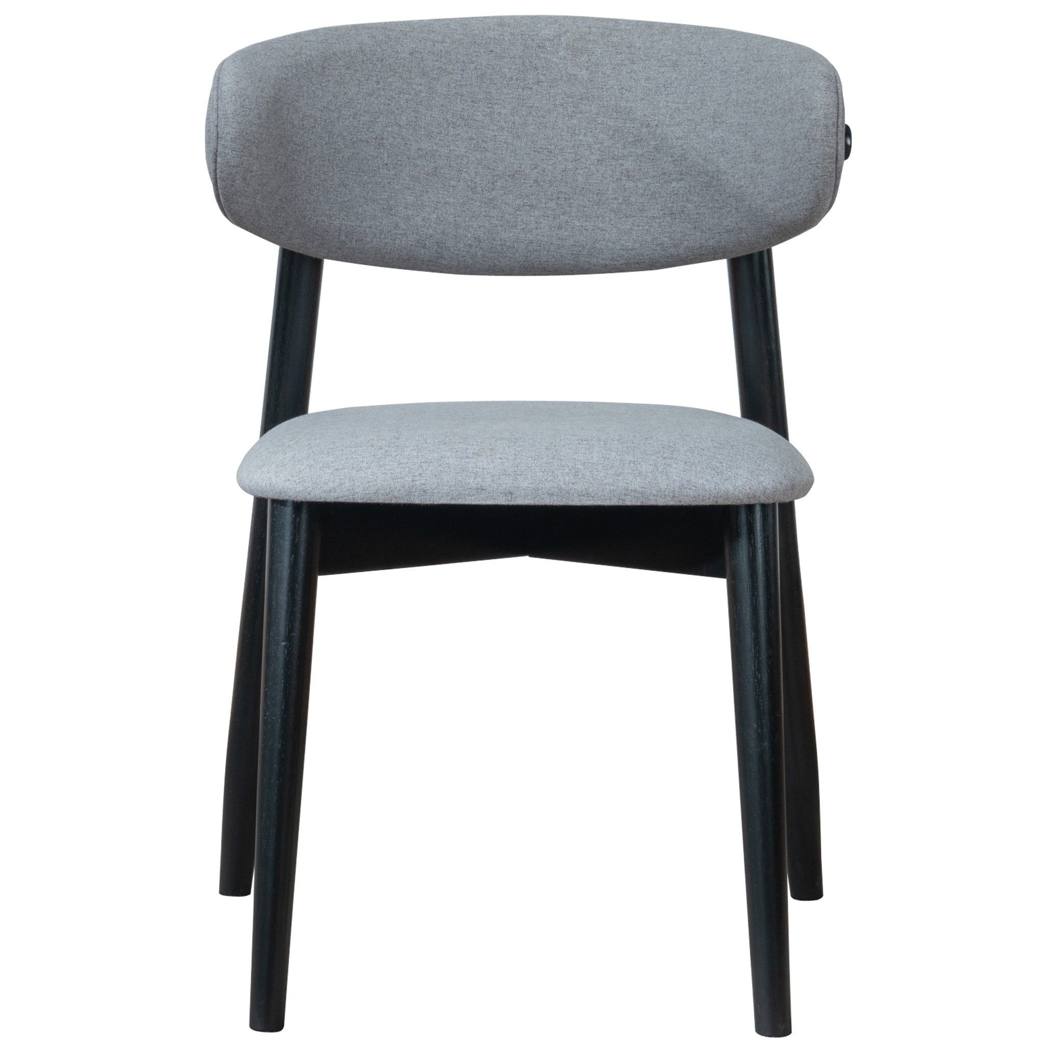 Korbin - Dining Chair (Set of 2) - Gray / Light Gray