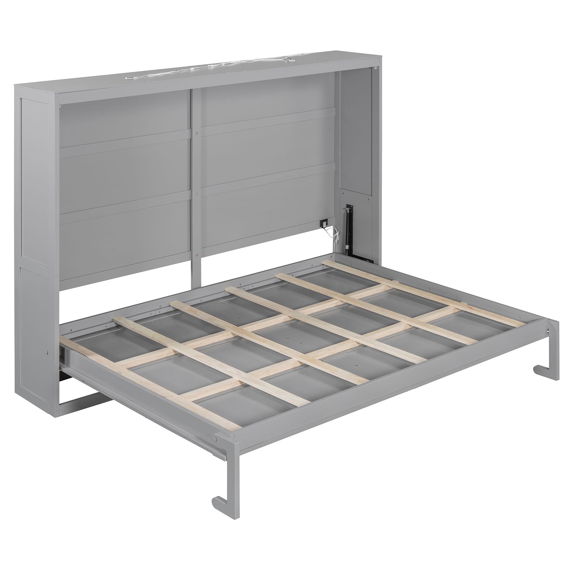 Murphy Wall Bed Modern Design With LED Lights