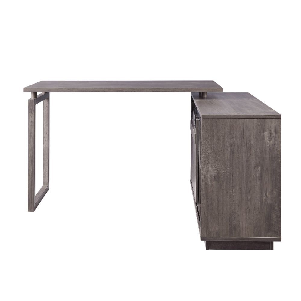 ACME Bellarosa - Desk - Gray Washed - 30" | Meri Furniture