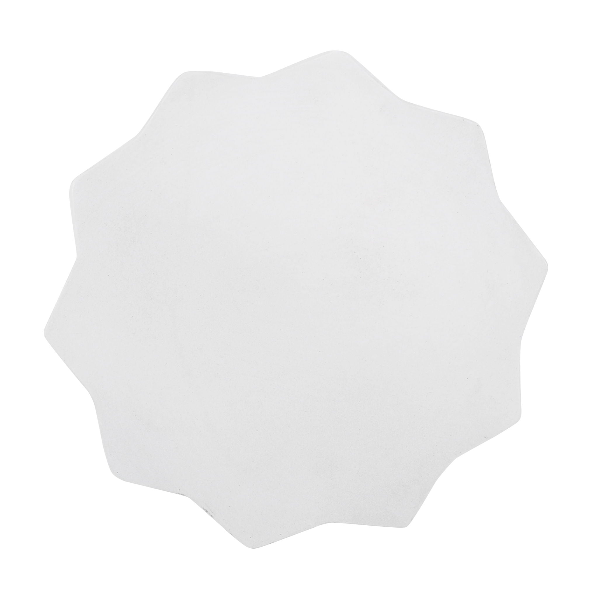 Outdoor Lightweight Concrete Side Table - Antique White