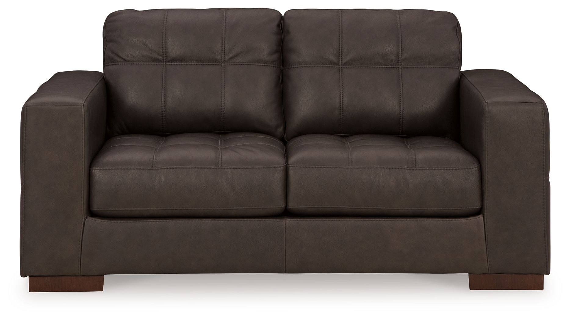Signature Design by Ashley® Luigi - Thunder - Loveseat | Meri Furniture