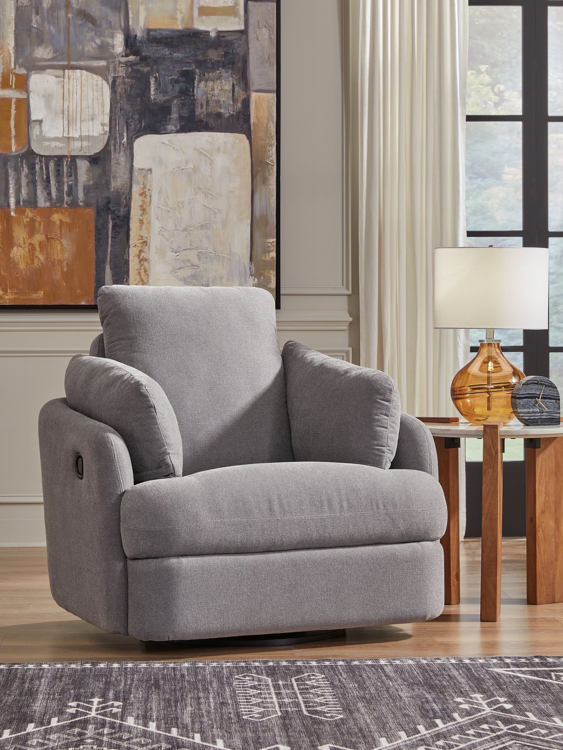 Signature Design by Ashley® Modmax - Swivel Glider Recliner | Meri Furniture
