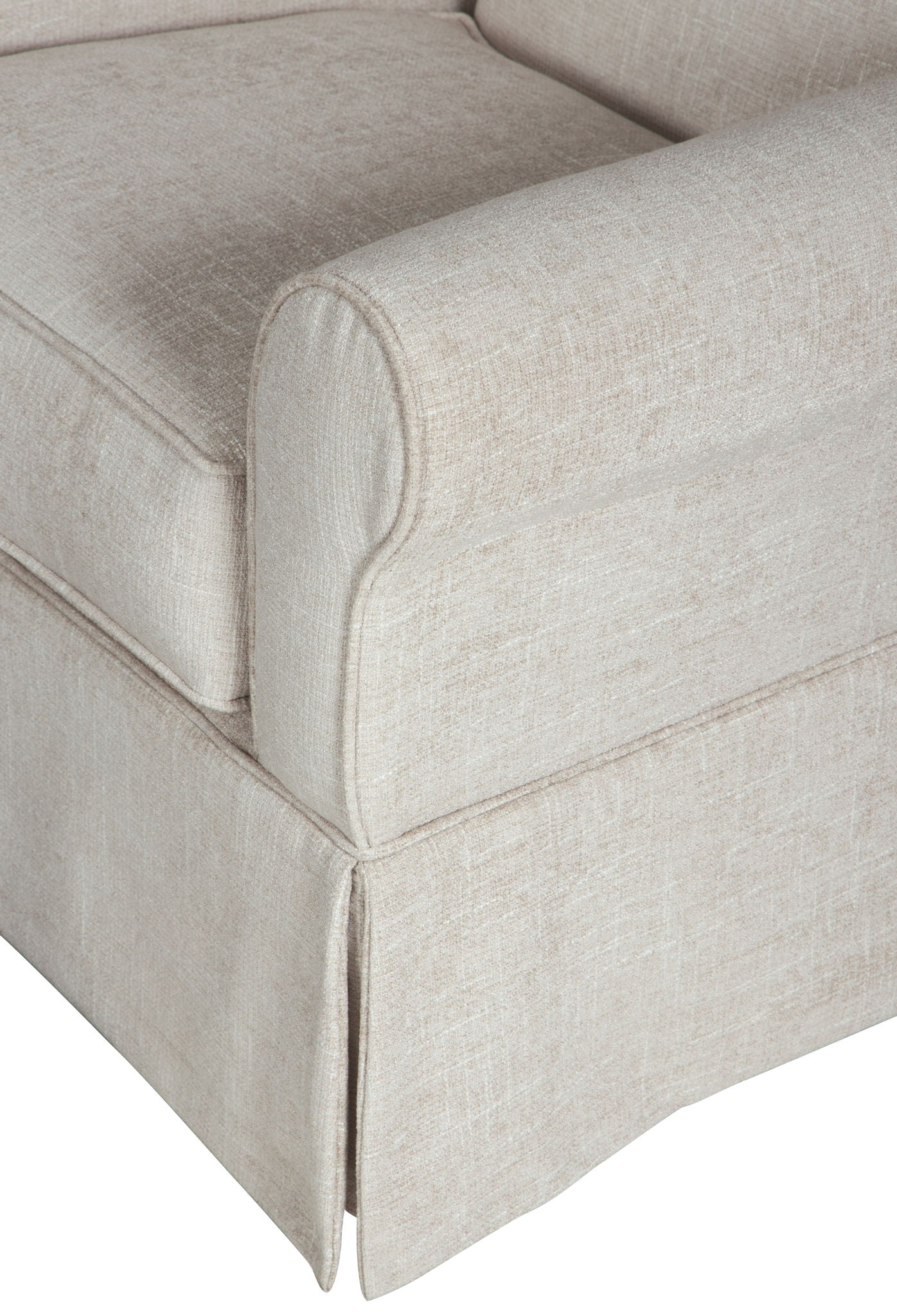 Searcy - Swivel Glider Accent Chair - Quartz